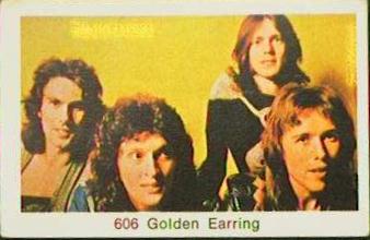 Golden Earring Swedish trading card #606