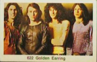 Golden Earring Swedish trading card #622