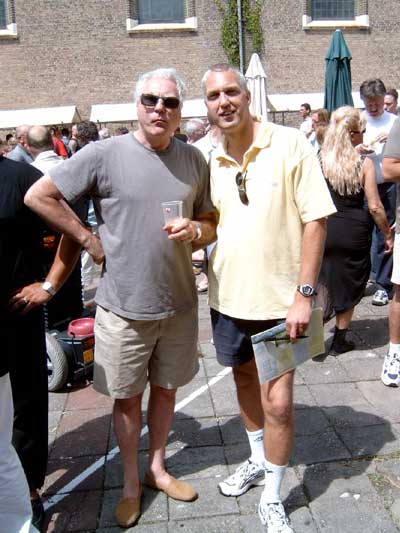 Casper Roos with Cesar at Kaderock 2003