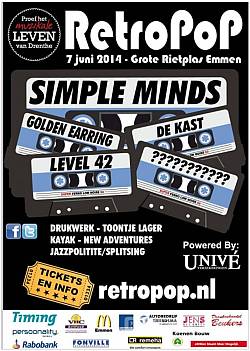 Retropop festival promotion