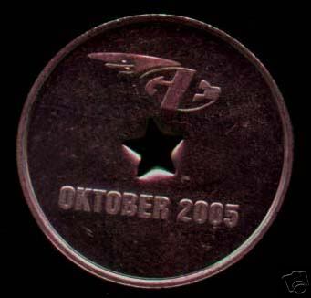 Golden Earring drink coin used at Heineken Music Hall coin (back)