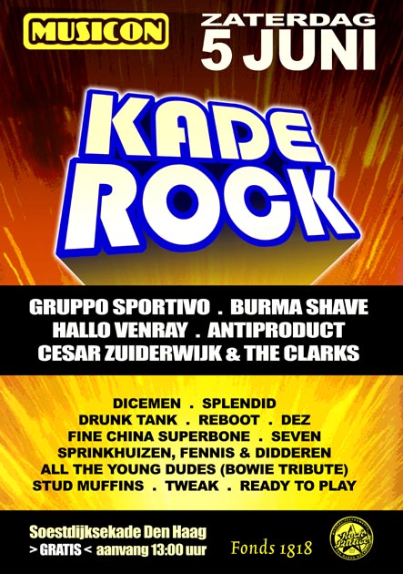 Kaderock 2004 official poster