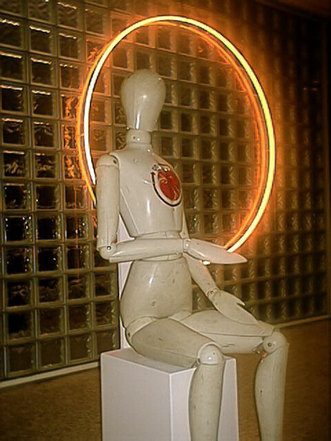 Plastic doll from Switch tour as exhibitioned at GE Jubilee The Hague (Photo Casper Roos)